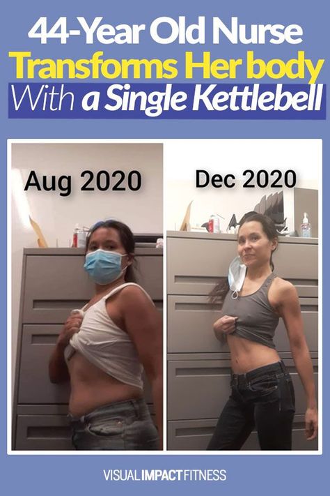 44-Year Old Nurse Transforms Her Body With 1 Single Kettlebell Lose 30 Pounds, Body Motivation, Flat Abs, Kettlebell Workout, Yoga Sequences, Toned Body, Gain Muscle, 4 Months, Kettlebell