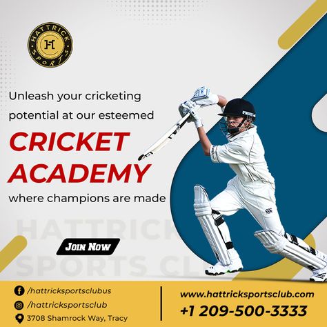 At Hattrick Sports Club Best Cricket Academy, experienced coaches and trainers work closely with players to refine their batting, bowling, and fielding techniques. #bestcricketacademy #uscricketstore #cricketstoreinusa #cricketstore #rohitsharma #viratkohli #msdhoni #helmet #virendrasehwag #sachintendulkar #rahuldravid #adidas #california #cricketnews #testcricket #shoe #comfertablewear #comfertable #tracyca #tracyhills #mountainhouse #lathrop #manteca #livermore #dublinca #stockton #HSC Cricket Academy, Cricket Coaching, Cricket Store, Sachin Tendulkar, Test Cricket, Sports Club, Sports Clubs, Cricket News, Virat Kohli