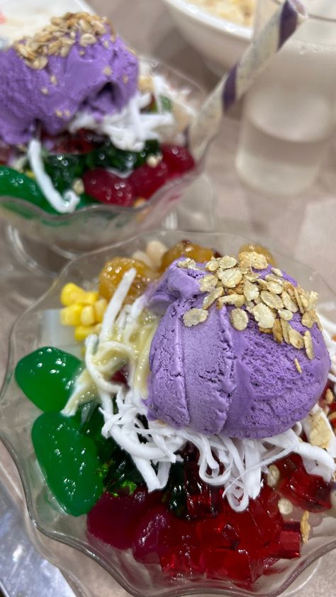 Good taste halo-halo Halo Halo Aesthetic Food, Halo Halo Aesthetic, Philippines Dessert, Halo Halo Dessert, Filipino Food Party, Philippines Summer, Food Snap, Halo Halo, Filipino Food