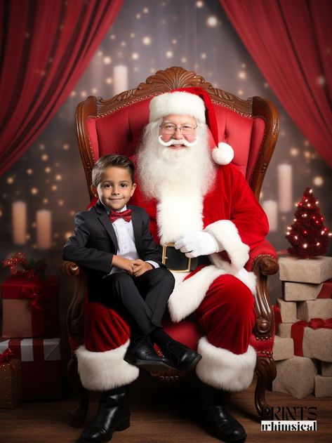 Pictures With Santa Backdrop, Santa Pictures Backdrop, Santa Photoshoot, Lights Backdrop, Photoshop Magic, Christmas Mini Shoot, Santa Pics, Diy Christmas Photo, Christmas Digital Backdrop