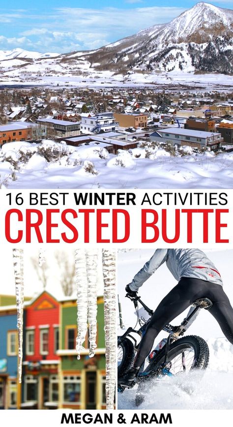 Crested Butte Colorado Christmas, Things To Do In Crested Butte Colorado, Crested Butte Colorado Skiing, Crested Butte Winter, Crested Butte Colorado Winter, Colorado Christmas, Ski Hotel, Christmas Things To Do, Colorado Trip