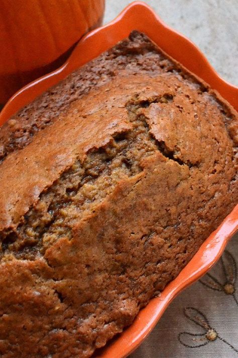 Pumpkin Bread Fresh Pumpkin, Pumpkin Bread Using Fresh Pumpkin, Pumpkin Bread From Fresh Pumpkin, Fresh Pumpkin Bread Recipes, Pumpkin Bread With Fresh Pumpkin, Bread With Raisins, Homemade Pumpkin Bread, Egg Substitute, Pumpkin Bread Easy