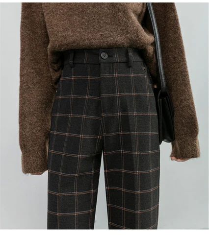 Plaid Trousers Outfit, Academia Pants, Dark Academia Pants, Aesthetic Pants, Pants Aesthetic, Academia Aesthetic Outfit, Checkered Trousers, Academia Outfits, Aesthetic Dark Academia