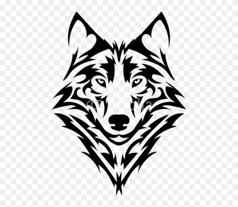 Wolf Face Tattoo, Tattoo Clipart, Fenrir Tattoo, Wolf Tattoos Men, Wolf Face, Wolf Tattoo Design, Image Svg, Celtic Tattoos, Beautiful Wolves