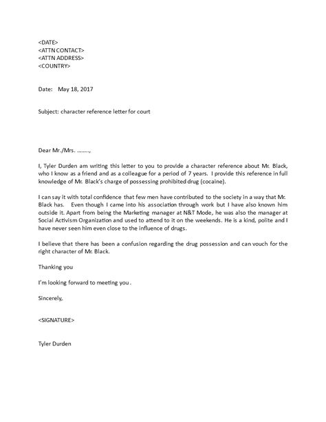 Character Reference Letter for Court - How to write a Character reference? Download this Character Reference Letter if you need to provide a personal statement to the court about a person you know. Letter Of Character For Court, Character Reference For Court, Character Reference Letter For Court, Sample Character Reference Letter, Character Reference Letter Template, Letter To Judge, Reference Letters, Personal Reference Letter, Writing Block