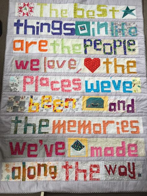 Quilt Lettering, Word Quilts, Alphabet Quilts, Sewing Letters, Happy Quilts, Row Quilts, Alphabet Quilt, Heart Quilts, Swap Ideas