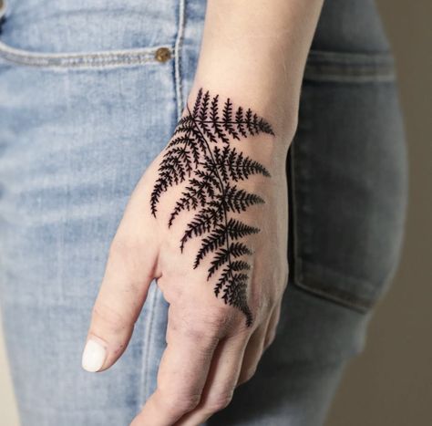 Hand Plant Tattoo, Fern Hand Tattoo, Botanical Hand Tattoo, Nature Hand Tattoo, Plant Hand Tattoo, Leaf Hand Tattoo, Poisonous Flowers, Sam Tattoo, Tiny Butterfly Tattoo