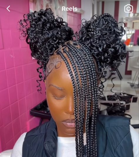 Bob Braid Hairstyles For Black Women, Vegas Braids, Braided Hairstyles For Sports, Braided Hairstyles Quick, Cute Hairstyles Braids, Latest Hairstyles For Ladies, Hairstyles For Ladies, Short Box Braids Hairstyles, Bob Braids