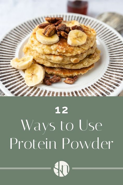 From smoothies to oatmeal to baked goods, here are 12 of the best creative ways to use protein powder and increase your protein intake. Soy Protein Powder Recipes, Ways To Use Protein Powder, Homemade Protein Bars Healthy, Protein Powder For Women, Protein Pancake Mix, Calorie Restriction, Protein Baking, Protein Bars Homemade, Protein Pudding