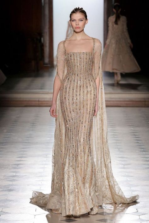 Look Gatsby, Sleeve Gown, Tony Ward, Split Sleeve, فستان سهرة, Couture Gowns, Glam Dresses, Gorgeous Gowns, Elie Saab