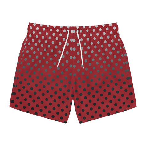 🌟 Dive into summer with style! 🌟 Check out our **Red with Black Gray White Dots** design! Whether hitting the beach, pool, or just out and about, we've got you covered with unique, eye-catching designs. 👙 For Her: Our one-piece swimsuit combines comfort with chic style, perfect for lounging by the pool or catching some waves. 🩳 For Him: These swim trunks are not only trendy, but also super comfortable, making sure you stand out on any shore. 👜 Tote Bags & Accessories: Complete your look w... Summer Game, Summer Items, Summer Scenes, Waterproof Travel Bag, Animal Phone Cases, Logo Items, Bag Suitcase, Dots Design, Beat The Heat