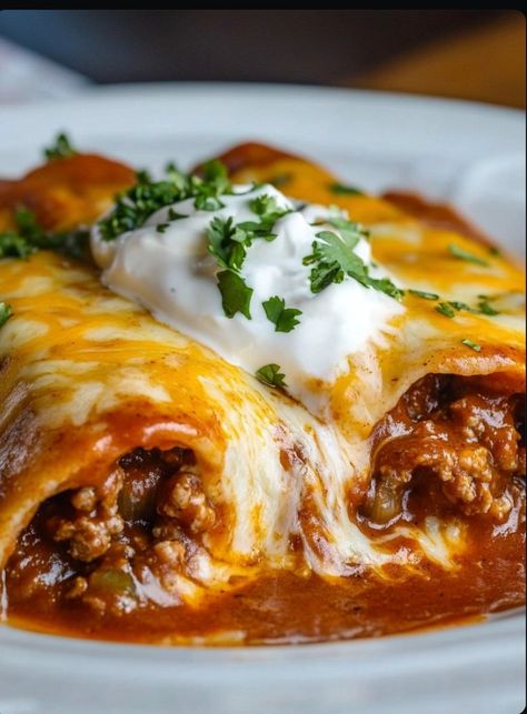 Health meal, low carbs meals, keto meal The Best Beef Enchiladas Ever, Dinner Ideas Enchiladas, Cast Iron Enchiladas, Cheesy Beef Quesadilla Recipes, Ground Beef Enchilada Recipe Flour Tortillas, Mexican Seasoned Ground Beef, Beef Enchiladas For Two, Easy Healthy Dinner Recipes Ground Beef, Ground Beef Recipes For Dinner Easy Mexican Enchilada Casserole