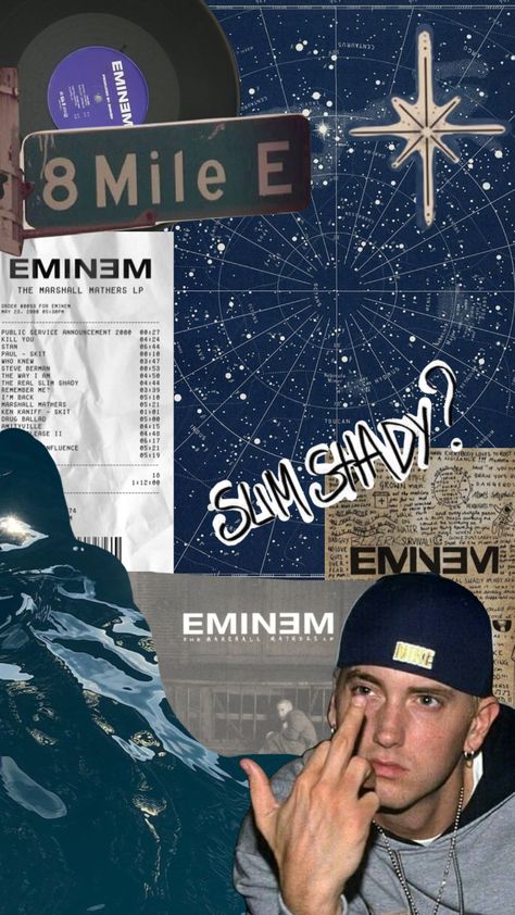 Blue Eminem Wallpaper, Eminem Song Wallpaper, Eminem Blue, Slim Shady Wallpaper, Slim Shady Song, Eminem Wallpaper Iphone, Eminem Slim Shady Lp, Rap Posters, Real Slim Shady