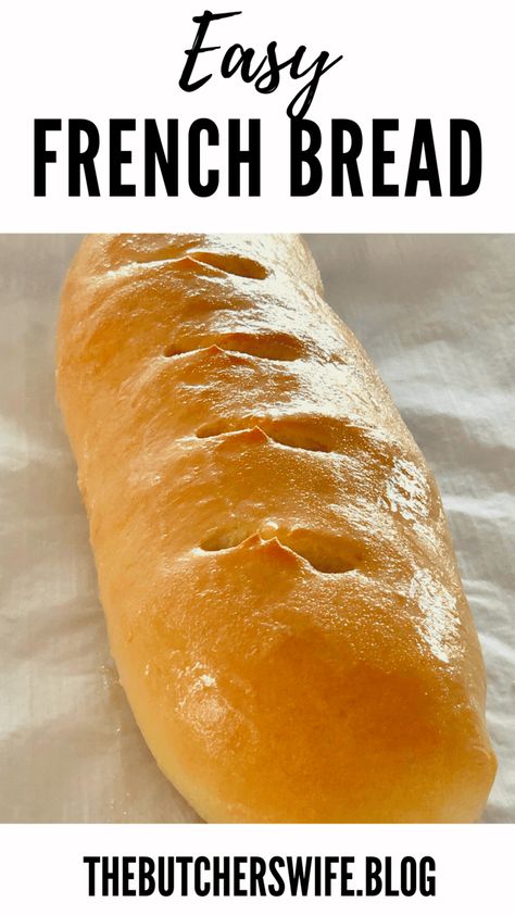 Subway Bread, Vienna Bread, Easy French Bread, Easy French Bread Recipe, Yeast Dough Recipe, Homemade French Bread, Chewy Bread, French Bread Recipe, Leftover Bread