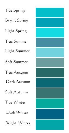 Turquoise for all seasons Wedding Colors Summer, Teal Inspiration, Teal Color Palette, Shades Of Blue And Green, True Spring, Color Boards, Winter Color Palette, Spring Wedding Colors, Bright Winter