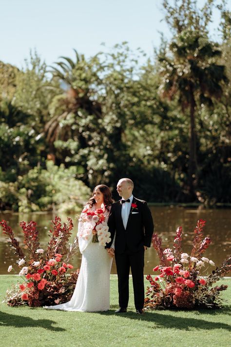 Wedding Alter Flowers, Alter Flowers, Couple Together, Wedding Alters, Wedding Flower Inspiration, Ceremony Inspiration, Ceremony Flowers, Beating Heart, Ceremony Backdrop