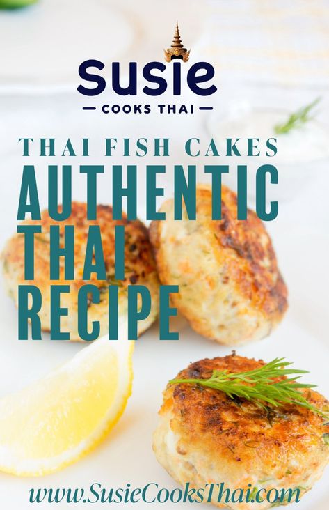 Dive into the vibrant flavors of Thailand with these delicious fish cakes! 🌶️✨ Easy to make and packed with fresh herbs and spices, these crispy treats are perfect as an appetizer or main dish. Serve them with a tangy dipping sauce for an unforgettable meal. Get the recipe now and bring a taste of Thailand to your kitchen! 🍽️ #ThaiCuisine #FishCakes #DeliciousRecipes Fresh Herb Salad, Thai Fish Cakes, Thai Recipes Authentic, Thai Fish, Cakes Easy, Fish Cakes, Thailand Food, Thai Street Food, Thai Dishes