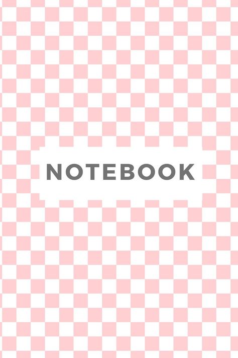 Checkered Notebook, Trendy Stationery, Notebook Stationery, Checker Pattern, Chic Pink, Shine On, Checkered Pattern, Lined Page, Staying Organized