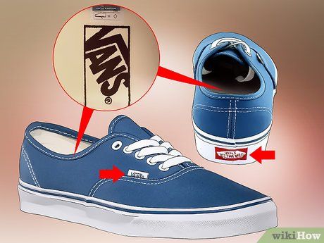 3 Ways to Tell if Your Vans Shoes Are Fake - wikiHow Fake Shoes, Shoe Design, Vans Authentic, Sneakers Men Fashion, Vans Old Skool, Vans Authentic Sneaker, Vans Shoes, Bags Shoes, Vans Sneaker