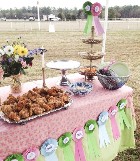 Kentucky Derby Birthday, Preakness Party, Camden South Carolina, Outdoor Cocktail Party, Kentucky Derby Themed Party, Tailgating Ideas, Carolina Cup, Lemon Squares, Outdoor Cocktail