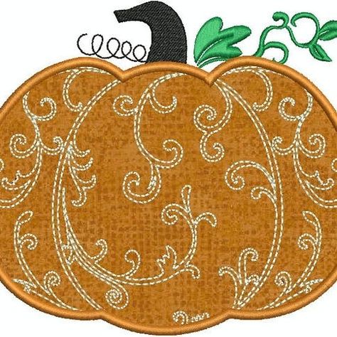 Swirly Elegant Fall Halloween Pumpkin Applique Embroidery Design Machine Embroidery Fall Holiday Instant download 4x4 5x7  embroidery #applique #machineembroidery #embroiderydesigns #patterns #halloween #fall #kitchen #elegant #swirly #instantdownload #4x Patterns Halloween, Fall Embroidery Designs, Pumpkin Applique, Halloween Embroidery, Fall Kitchen, Elegant Fall, Applique Embroidery, Applique Embroidery Designs, Halloween Fall