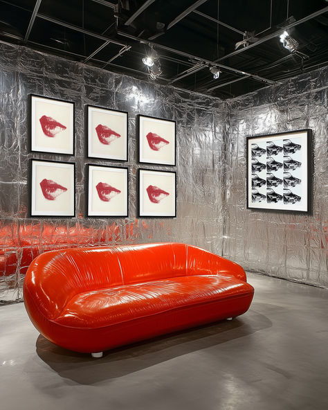 Andy Warhol’s Factory functioned as both a hangout for his famous collaborators and muses – including The Velvet Underground and Edie Sedgwick – as well as a place where Warhol and his assistants would work tirelessly to produce his pioneering silkscreens, photography and works on film.   #andywarhol #warhol #andywarholart #art #popart  #visualarts #GalleryWall #SilkscreenPrint #Poster #FineArt #InteriorDesign #HomeDecor #Art #CollectableArt #Interior #InteriorInspiration #DreamHouseDecor The Factory Andy Warhol, Andy Warhol Exhibition, Andy Warhol Aesthetic, Andy Warhol Factory, Andy Warhol Poster, Andy Warhol Prints, Warhol Factory, Framing Canvas Art, Andy Warhol Art