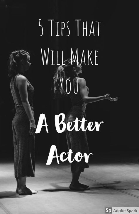 5 Tips That Will Make You A Better Actor | Best actor, Acting lessons, Acting techniques Acting Studio, Acting Monologues, Acting Exercises, Acting Scripts, Acting Quotes, Teaching Theatre, Teaching Drama, Acting Auditions, Acting Lessons