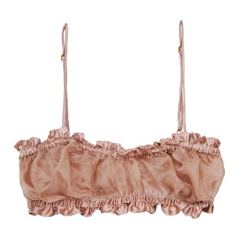 Sheer Scalloped Bandeau bra in pure chiffon with 100% real Silk edging, handcrafted in London.Adjustable spaghetti straps.Luxuriously soft, smooth and breathable.Naturally hypoallergenicComfortable elasticated fit.This bra is part of our zero-waste programme and is for pre-order only.Delivery is 2-4 weeks and you will receive delivery confirmation upon ordering. Hand wash at 30 recommended. Subversive Apocalypse, Shell Bra, Silk Bra, Satin Bra, Earthy Outfits, Bra Pattern, Pink Sheer, Pure Chiffon, Bandeau Bra