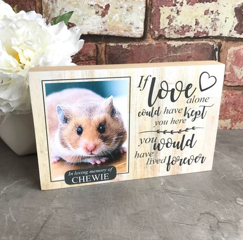 Hamster Memorial Ideas, Hamster Memorial, Pet Names For Boyfriend, Pig Photo, Memorial Photo Frame, Memorial Picture Frame, Pet Memorial Frames, Names For Boyfriend, Cnc Ideas