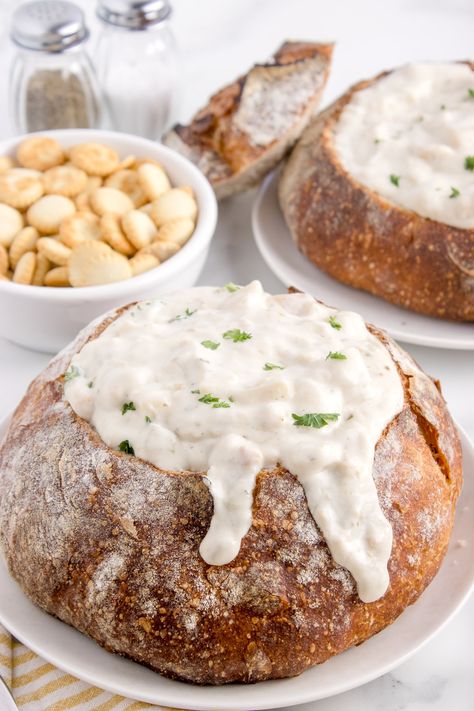 This sourdough bread bowl recipe produces two tangy bowls ideal for serving soups or stews. An easy recipe for beginners. Recipes Using Sourdough Starter, Sourdough Bread Bowl Recipe, Sourdough Bread Bowls, Using Sourdough Starter, Homemade Bread Bowls, Bread Bowl Recipe, Bunny Bread, Recipe Using Sourdough Starter, Recipe For Beginners