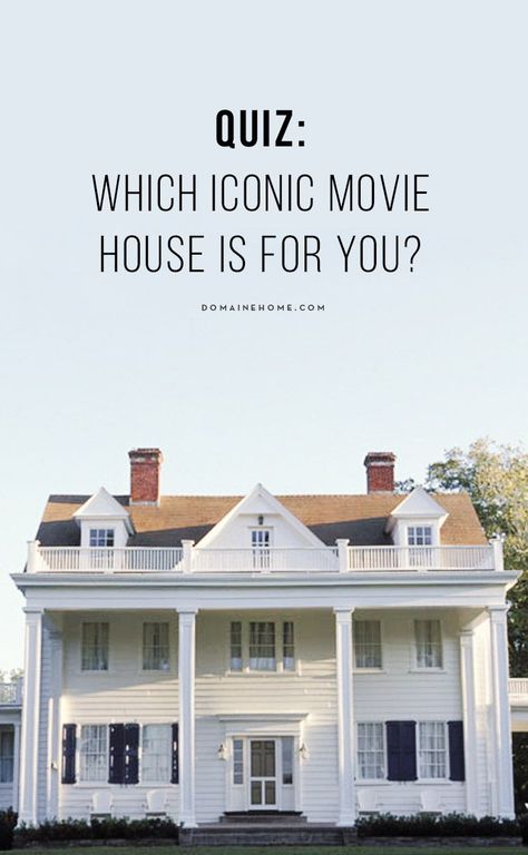 See yourself bunking with Noah from The Notebook? Take this quiz because you might be more suited for Ferris Bueller's best friend's modern oasis Decorating Styles Find Your Quiz, The Notebook House, Noah From The Notebook, Notebook House, Decorating Styles Quiz, Movie Houses, Style Quizzes, See Yourself, Wonderful Life