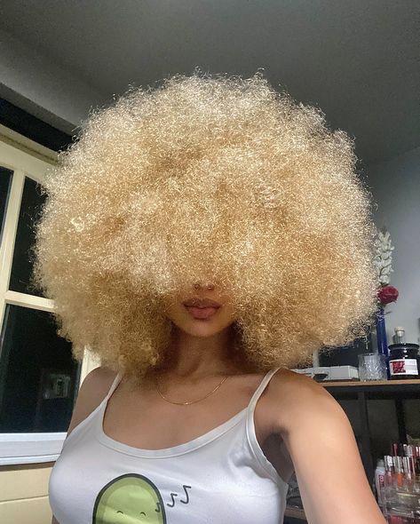 Blonde Afro Wig Black Women, Platinum Blonde 4c Hair, Midnight Activities, Yellow Hair Black Women, Blonde Afro Hair Black Women, Curly Blonde Hair Black Women, Blonde Afro Hair, Blonde Curly Afro, 3c Afro