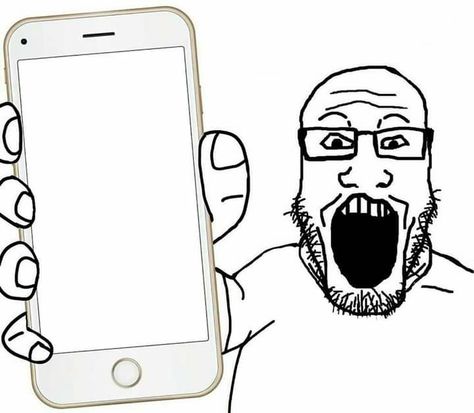 Blank Memes, Phone Template, Goofy Drawing, Troll Face, A Short Story, Funny Doodles, Silly Images, 웃긴 사진, Silly Pictures