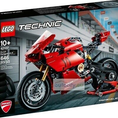 (eBay) LEGO TECHNIC DUCATI PANIGALE V4 R 42107 Ducati Panigale V4, Panigale V4, Red Motorcycle, Toys Uk, Ducati Panigale, Lego Dc, Lego For Kids, Buy Lego, Motorcycle Model