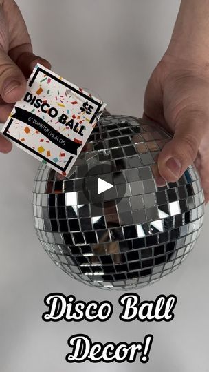 Disco Craft Ideas, Bola Disco, Disco Vibes, Festival 2024, Ornament Diy, Crafting Ideas, Disco Ball, How To Make Bows, Hanging Ornaments