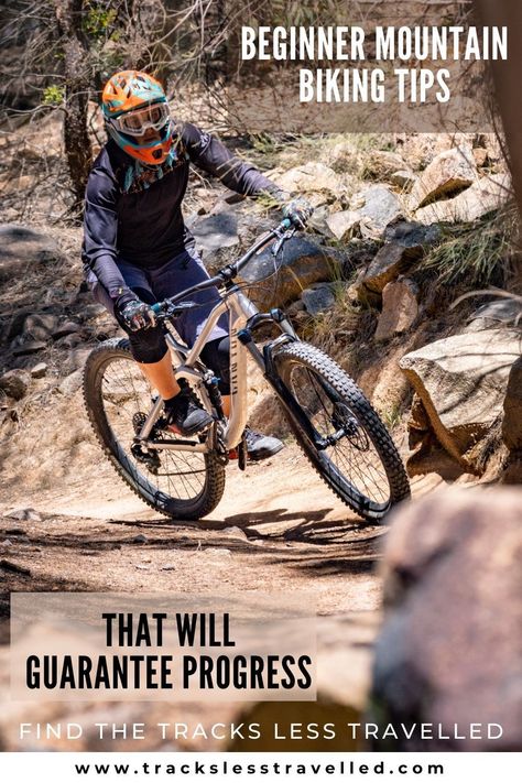 Have you just found the epic sport of mountain biking? Don't stress, because these beginner mountain biking tips will give you all the tools to improve your mountain biking. Beginner mountain biking | beginner mtb | mtb | mtb tips | mtb skills | mountain bike skills | mountain bike tips | beginner mountain biking Mountain Bike Skills, Mountain Bike Training Plan, Intense Mtb, Mountain Bike Training, Cycling Technique, Bike Riding Tips, Mtb Training, Xc Mountain Bike, Biking Tips