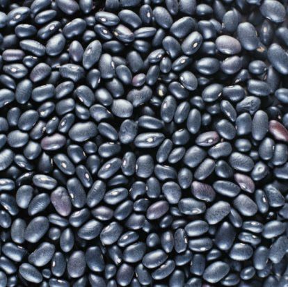 In addition to providing slow burning complex carbohydrates, black beans can help to increase energy by replenishing your iron stores. Although tannins in black beans may block absorption of some of the iron they contain, a single cup of black beans still contains enough iron (about 20%) that still provide benefit. Particularly for menstruating women, who are at more of a risk of iron deficiency, adding to their iron stores with black beans is a good idea. Curly Nikki, Canning Kitchen, Dried Black Beans, Complex Carbohydrates, Black Bean Soup, Iron Deficiency, Muscle Food, Soy Products, Increase Energy