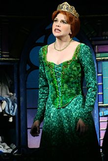 Princess Fiona  -Shrek Fiona Shrek The Musical, Fiona Costume, Shrek Musical, Shrek Costumes, Fiona Shrek, Shrek The Musical, Shrek Costume, Musical Theatre Costumes, Dream Roles