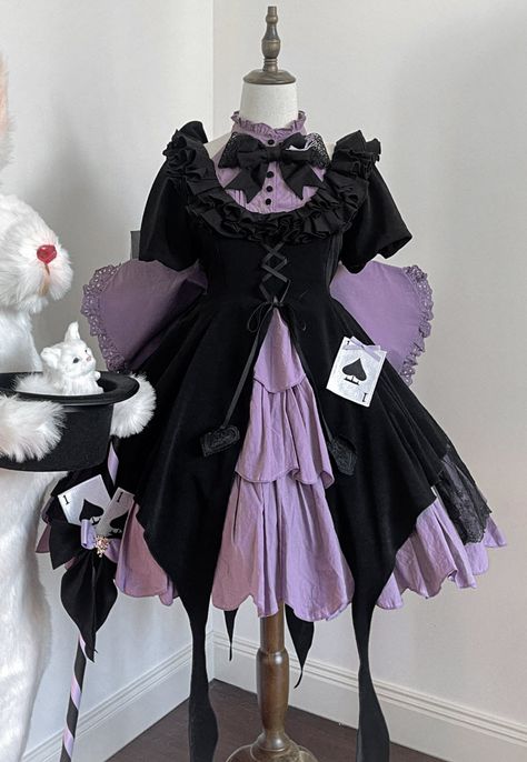 Op Dress, Gothic Outfits, Really Cute Outfits, Kawaii Clothes, Fantasy Fashion, Lolita Dress, Gothic Lolita, Art Clothes, Lolita Fashion