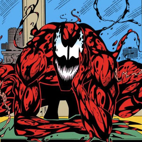 Carnage Pfp, Symbiote Aesthetic, Carnage Art, Comic Venom, Oroku Saki, Venom Pictures, Kira Yagami, Spiderman Villains, Venom And Carnage