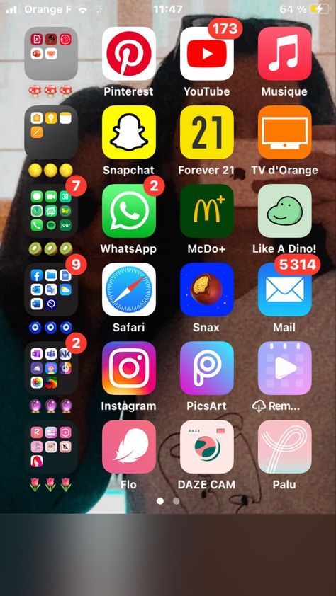 Telephone Astethic, Organisation Telephone Aesthetic, Application A Avoir Sur Son Tel, Organisation Telephone, Organisation Apps, Organisation Iphone Apps, App Organization Iphone, Aesthetic Apps Games, Organize Phone Apps