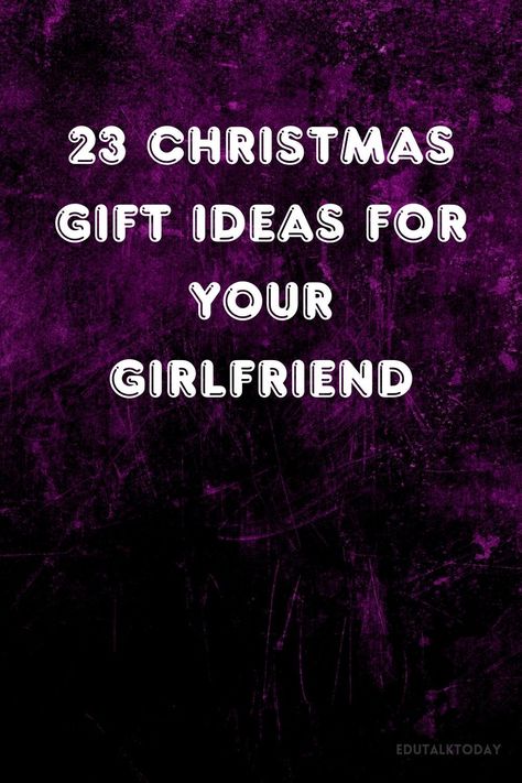 Show your girlfriend how much you care with 23 Christmas gift ideas that capture her heart. From romantic gestures to thoughtful presents, find the perfect surprise for her. Perfect Gifts For Girlfriend, Creative Christmas Gifts For Girlfriend, Romantic Gift Ideas For Girlfriend, Girlfriend Christmas Gifts Ideas, Gift Ideas For Your Girlfriend, Ideas For Your Girlfriend, Date Night Jar, Diy Gifts To Make, Gift Ideas For Girlfriend