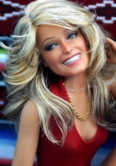 Farrah Fawcett doll *,***""" Celebrity Barbie Dolls, Celebrity Barbie, Realistic Barbie, Celebrity Dolls, Diva Dolls, Raise The Bar, Im A Barbie Girl, Realistic Dolls, Farrah Fawcett