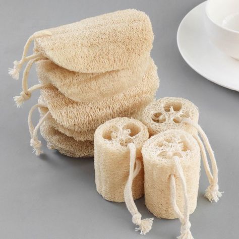 Crockery Design, Bath Sponges, Natural Loofah, Loofah Soap, Loofah Sponge, Celebrity Style Icons, Shower Sponge, Bath Ball, Body Scrubber