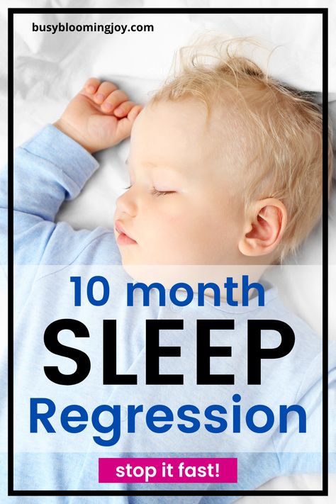 Is your 8,9 or 10 month old baby suddenly waking up at night, waking early in the morning or struggling to sleep? It could be a sleep regression that happens at 8, 9 or 10 months. Learn the signs of the 10 month sleep regression + best 10 month old sleep regression tips. Gentle sleep training baby + baby sleep schedule for 10 months old. Baby sleep tips, getting baby to sleep through the night, baby hacks, first time mom, 8-10 month sleep regression. 10 Month Sleep Regression, Sleep Training Baby Schedule, Waking Early, Sleep Newborn, Getting Baby To Sleep, Toddler Bedtime Routine, Baby Sleep Regression, Toddler Sleep Training, Bedtime Routine Baby