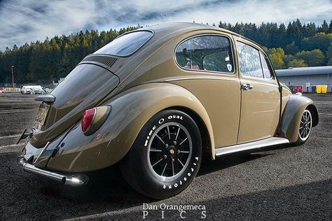 Vw Beetle Cal Look, Cal Look Beetle, Custom Vw Bug, Vw Baja Bug, Volkswagen Beetle Vintage, Vw Beetle Convertible, Volkswagen Aircooled, Hot Vw, Classic Road Bike