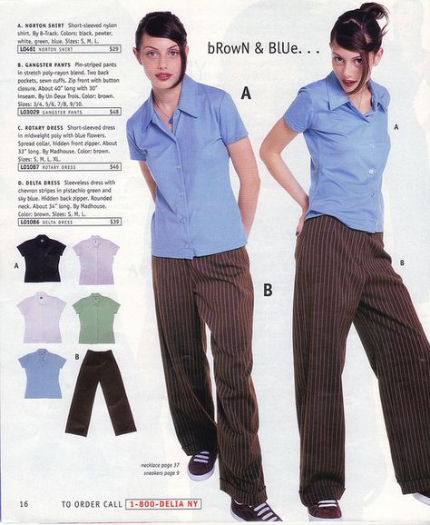 17 Reasons Why The Fall ‘96 Delia’s Catalog Was Everything To You 90s Delias Catalog, 90s Fashion Catalog, 90s Teen Fashion, Early 2000s Fashion, 1990s Fashion, Fashion Catalogue, 로고 디자인, 2000s Fashion, Looks Style