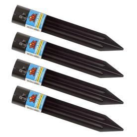 Tiki 4-Pack 12-In Black Metal Torch Stakes 131720668 Tiki Pole, Torches Tiki, Garden Torch, Outdoor Torches, Tiki Torches, Deck Lighting, Torch Light, Outdoor Heating, Lowes Home Improvements