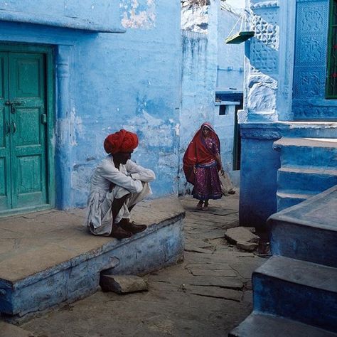 Steve Mccurry, Italian Architecture, India Colors, Blue City, Local Guide, Personal Project, Jodhpur, Incredible India, Agra