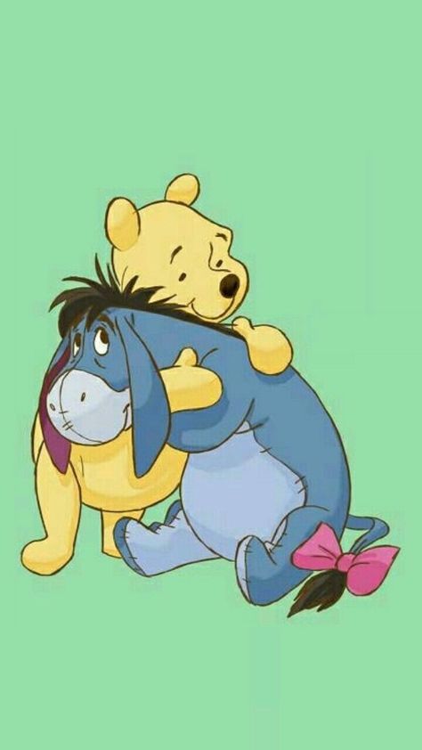 Best Friends Eeyore And Pooh Wallpaper, Christmas Pictures Friends, Winnie The Pooh Background, Winnie The Pooh Wallpaper, Pooh Wallpaper, Winnie Poo, Eeyore Pictures, Pooh Winnie, Pooh And Piglet